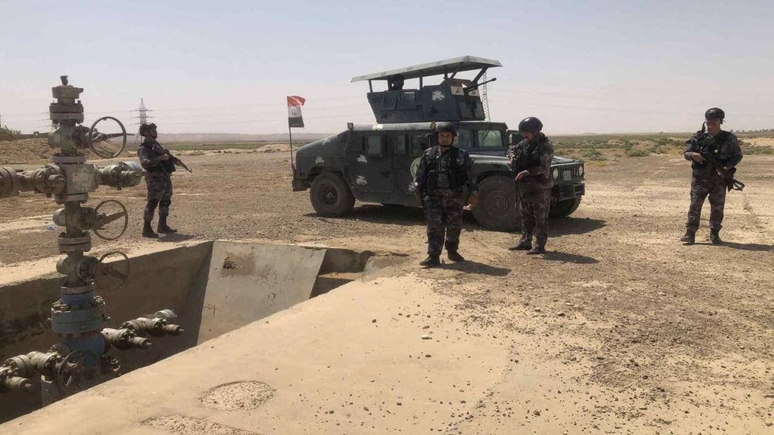 پۆلیسی وزە لەنزیک کەرکوک ئۆپراسیۆنی ئەنجامدا