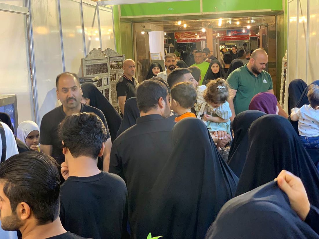 هذه النسخة مميزة أكثر.. سيدات كربلاء يستمتعن بمهرجان التسوق الدولي (صور)