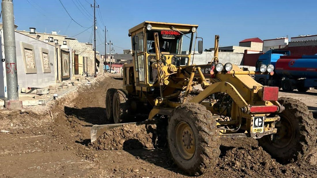 کەلەکچی شەقام و ئاوەڕۆی بۆ دروست دەکرێت