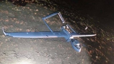 سقوط مسيرة قرب معسكر سابق في كويسنجق