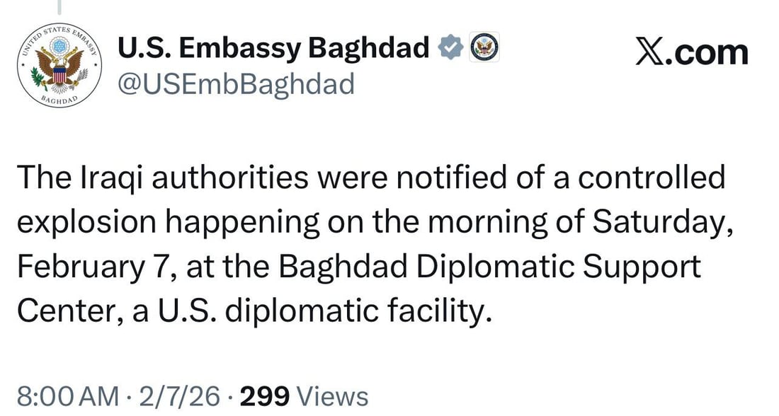 دەقی بڵاوکراوەکەی باڵیۆزخانەی ئەمریکا