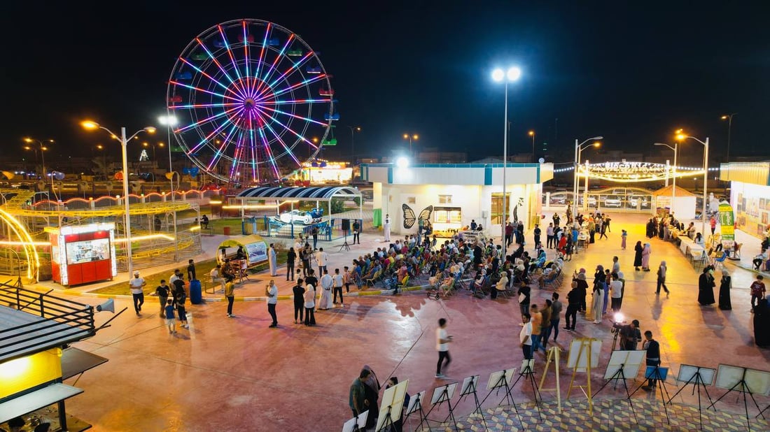 الفلوجة ليلاً.. عرض مواهب الإلقاء وأعمال 25 رساماً وبازار خيري