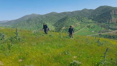 دانیشتوانى گوندێک ئاگربڕ بۆ چیاکانی ناوچەکەیان دروست دەکەن