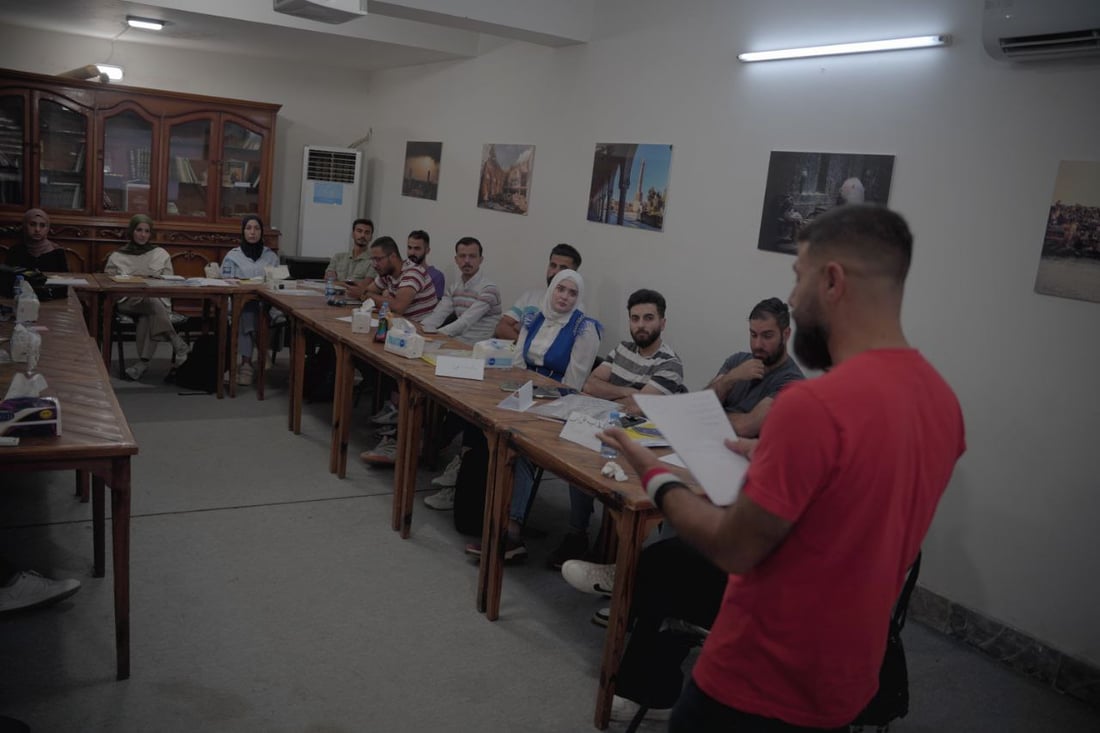 شباب الموصل يتوقعون زيادة تدفق الأجانب.. ورشة المرشد السياحي لتعريف العراق للعالم (صور)