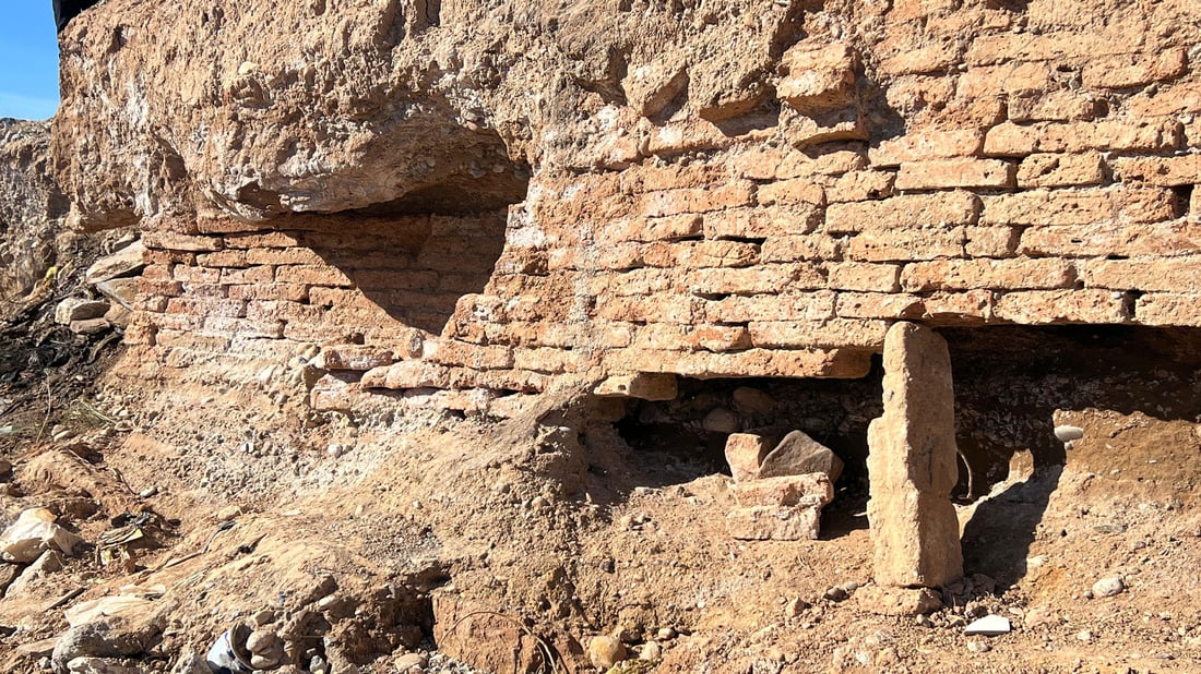 لەکفری لافاو شوێنەوارێکی دەرخست