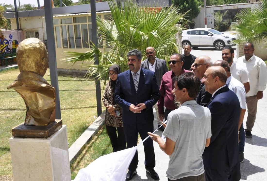 “خليل خميس” يعود بثلاثة تماثيل لجواد سليم والغزالي وفائق حسن