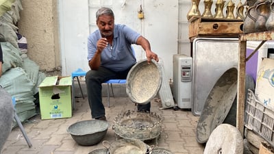 صور: نحاس اليهود يطرد الجنّ من الناصرية ودلال قهوة يشتريها الخليجيون