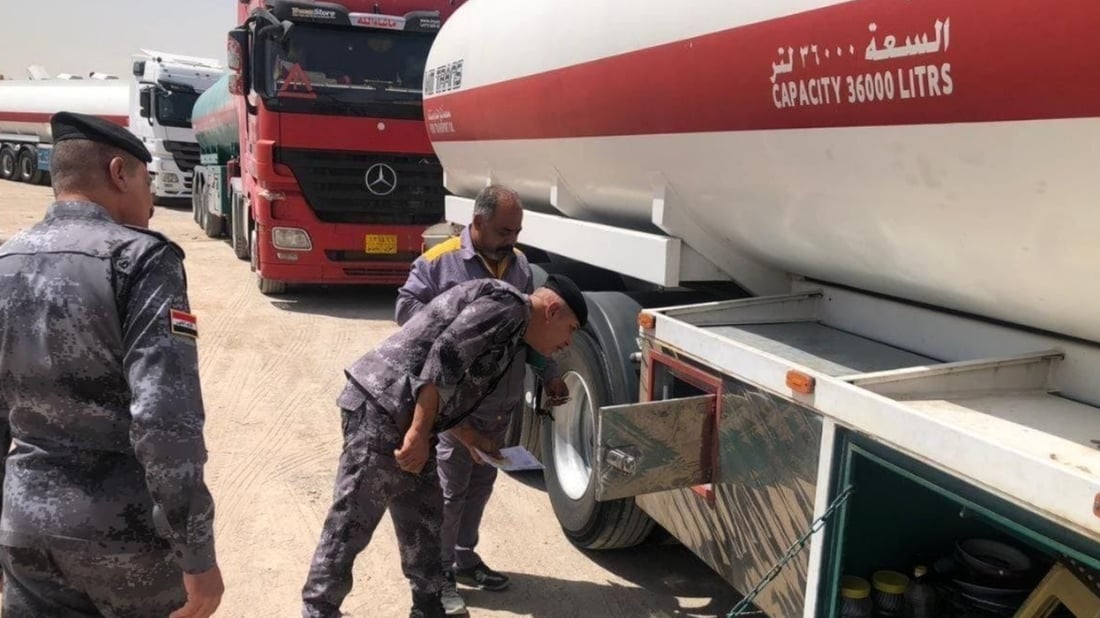 Iraq arrests 19 in fuel smuggling crackdown, seizes 15 tankers
