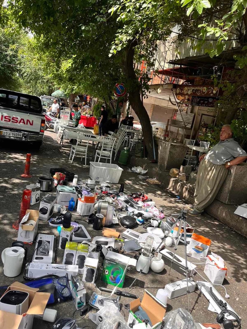 تیمەکانی جەژن زیادەڕۆییەکانی ناوبازاڕی سلێمانیان لابرد