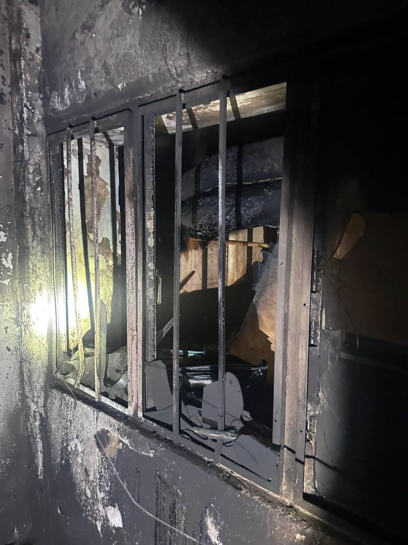 لە ناحیەی دەرکار ئاگر لە ماڵێک کەوتەوە و سووتا
