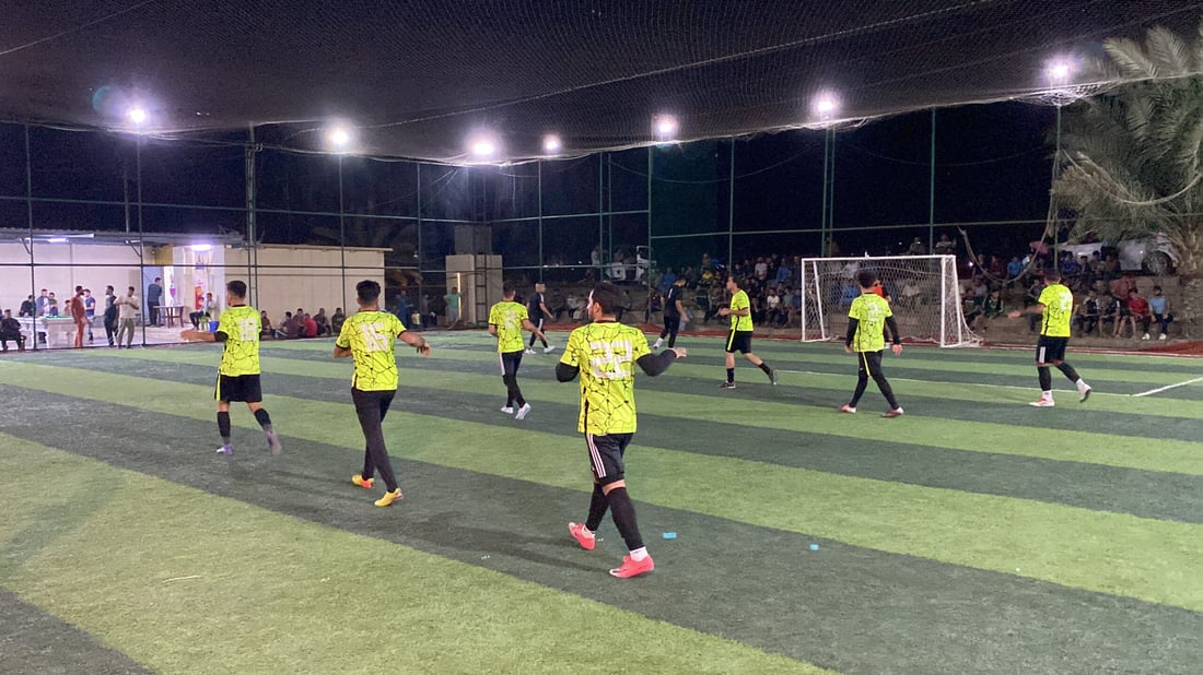عيد غير سعيد لفريق “دعبلة” بنهائي كأس الشيخ “زعيان” للخماسي في هيت