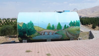 تانکی و شۆستەکانی ناو پارکی هەواری شار دەڕازێندرێنەوە