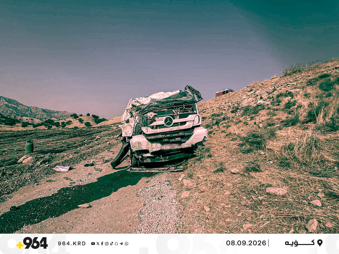 دوو کەس بریندارن؛ لە رووداوێکى هاتوچۆدا کەسێک گیانى لەدەستدا