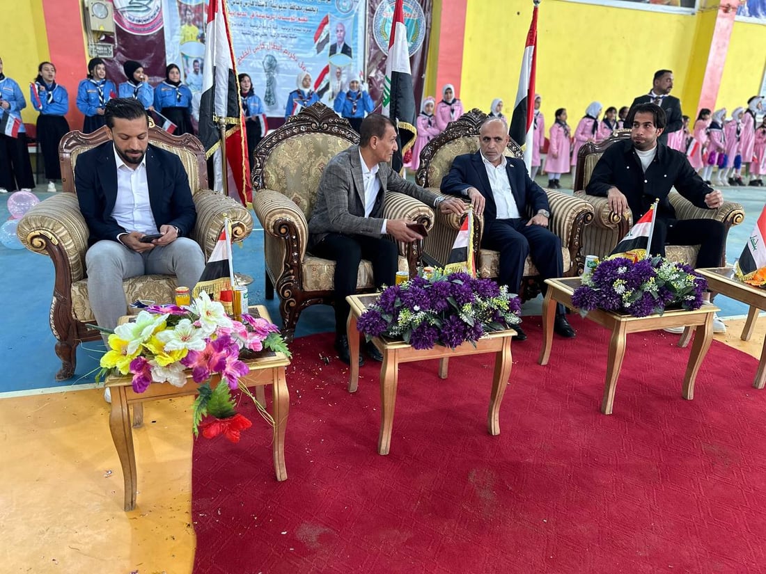 جامعة القادسية تكرّم جلال حسن ومصطفى ناظم: نَعد بنتائج أفضل (صور)