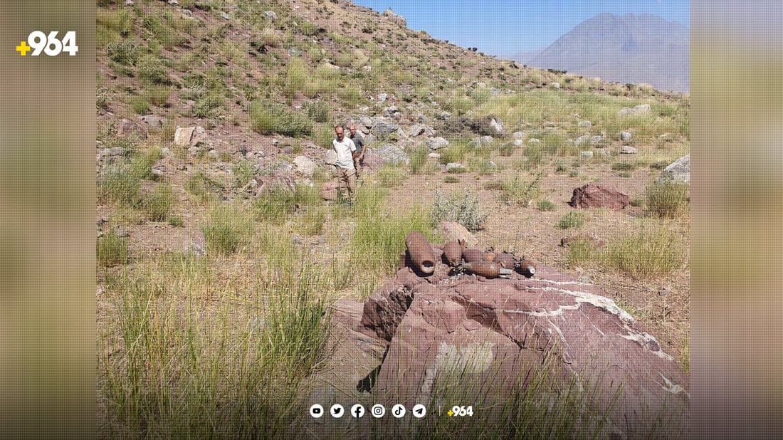 24 پارچە تەقەمەنی پاشماوەی جەنگی دۆزرانەوە