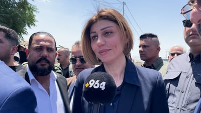 (فيديو) الوزيرة: أغلقنا المخيم الأخير لكن آلاف النازحين لا زالوا في السليمانية