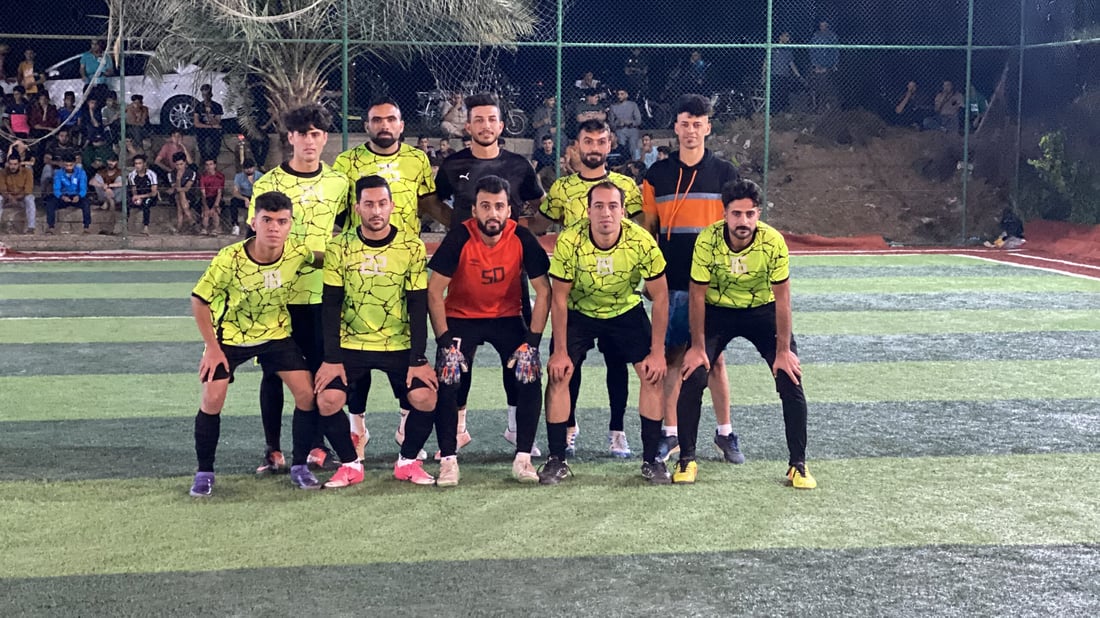 عيد غير سعيد لفريق “دعبلة” بنهائي كأس الشيخ “زعيان” للخماسي في هيت