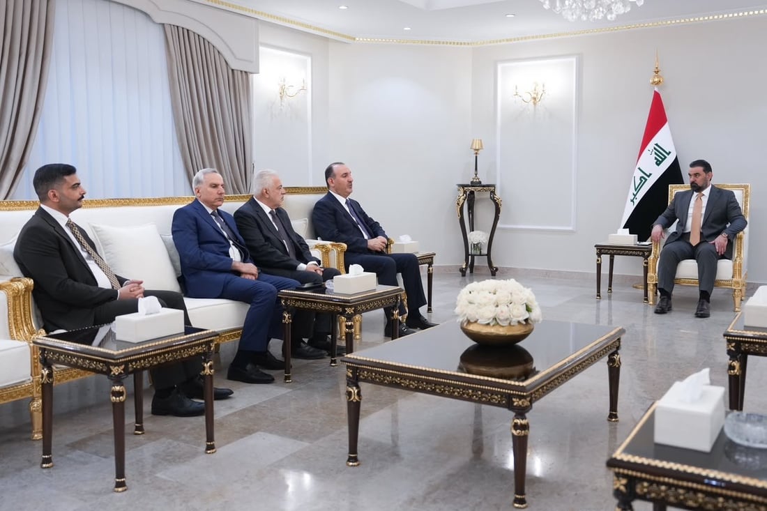 الحلبوسي يستقبل وزير الداخلية الجديد ويبحث أولويات المرحلة المقبلة