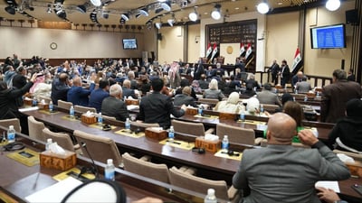 البرلمان يعقد جلسته برئاسة الحلبوسي