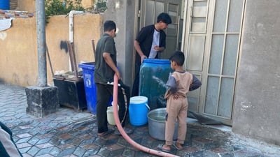 ماء واسط غير صالح للاستخدام البشري والمديرية توصي لأغراض الغسل فقط