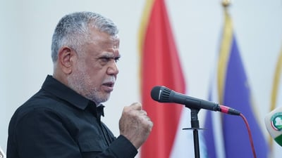 العامري يطلب من وزير الخارجية التحرك الفوري لوقف الاعتداءات على الحشد