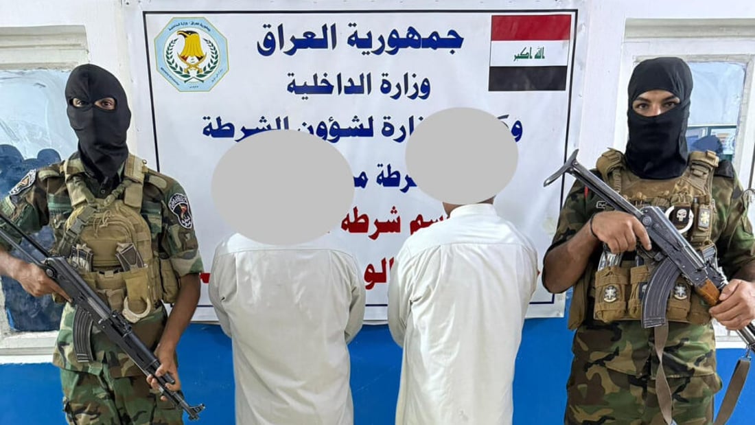 الشرطة تعتقل متهمين بحرق منزل في ميسان وتضبط سلاحاً بحوزة أحدهما