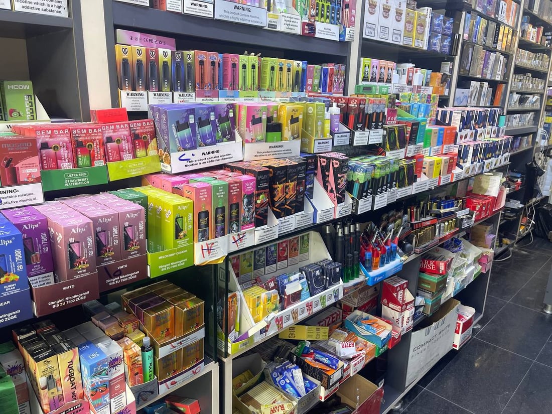 لە دهۆک بەهۆی ڤەیپەوە شەش دوکان سزا دران