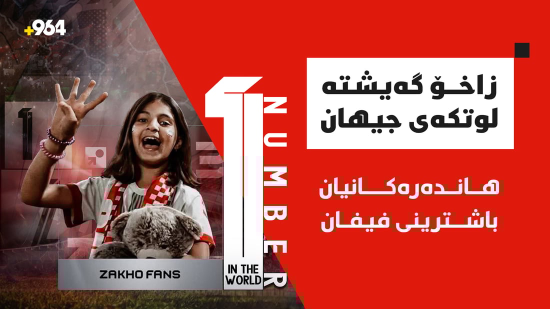  زاخۆ گەیشتنە لوتکەی جیهان؛ خەڵاتی “باشترین هاندەر”ـی فیفاى بردەوە