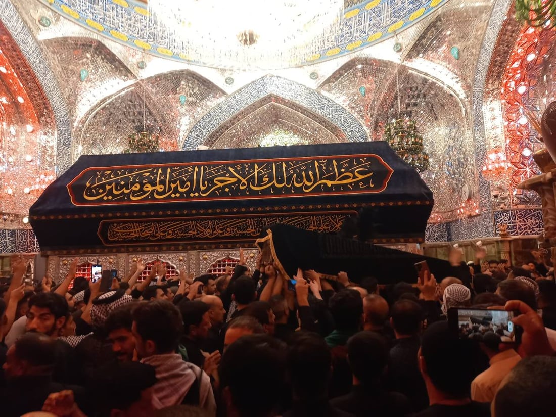 صور: قبيلة العوابد تشيّع شيخها المرزوك حفيد “بطل الرارنجية” إلى مثواه في النجف