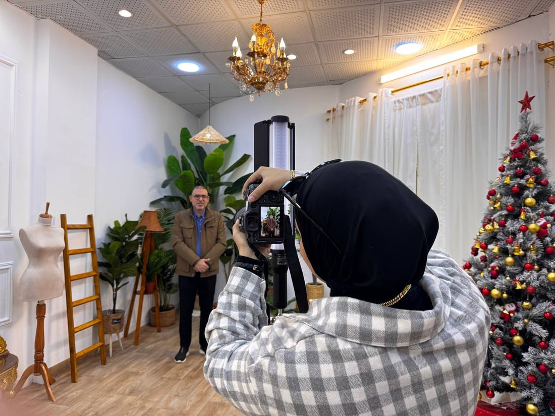 صور: تصوير ليلة العرس بات آمناً وستوديو علياء بدأ العمل في واسط