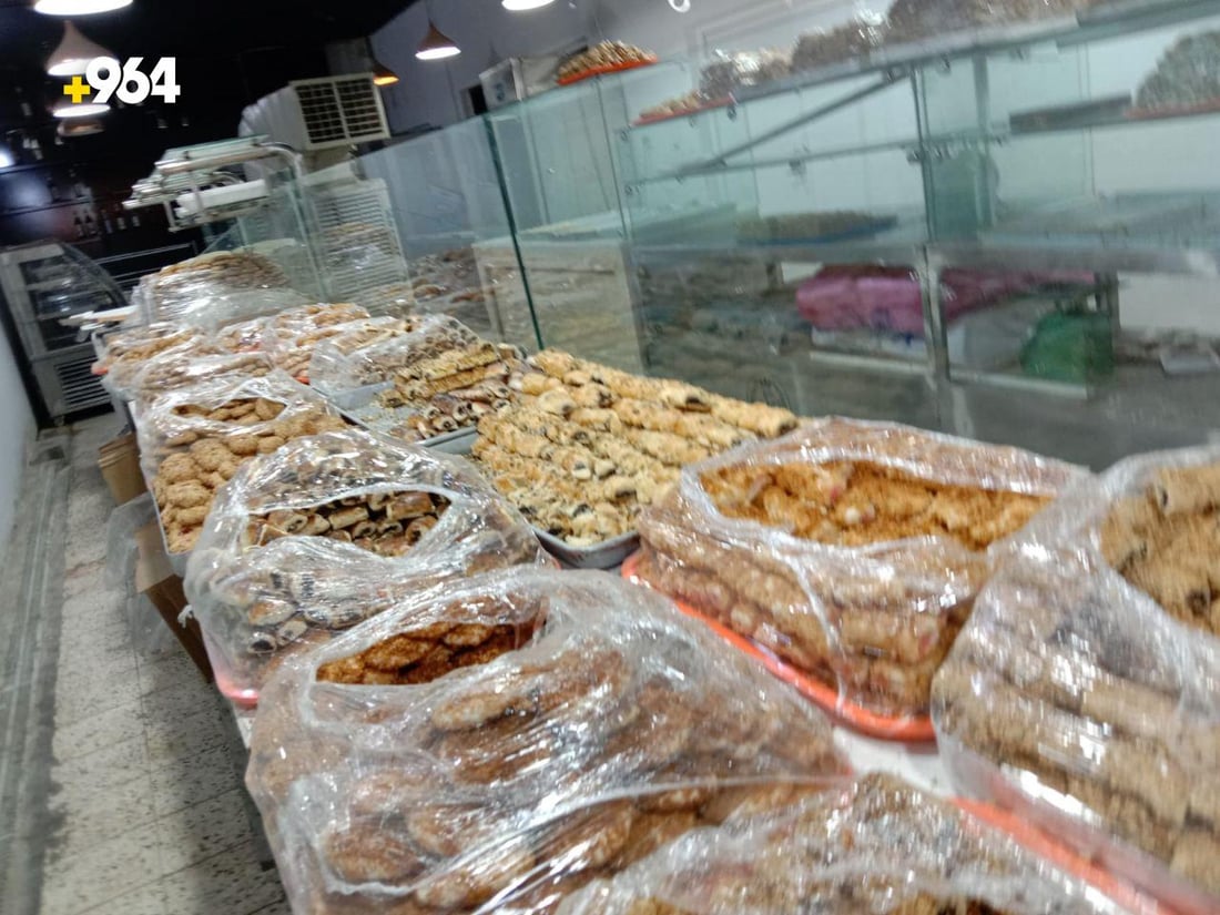 الفلسطيني يستحوذ على سوق الحلويات شرقي بغداد.. سكر قليل والبيع بسعر الجملة (صور)