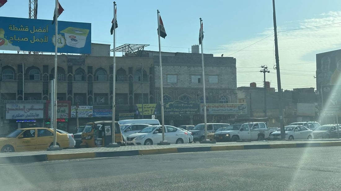 ازدحامات خانقة في تقاطعات البصرة ومخالفات بالجملة على الطرق الخارجية (صور)