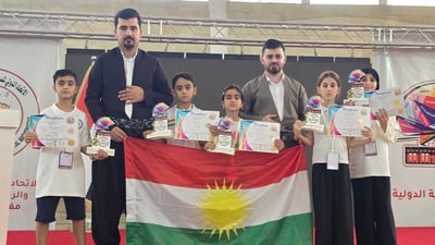 لەنێو قوتابیانى 18 وڵات؛ چەمچەماڵییەکان پلەکانى یەکەم تا سێیەمیان گرت