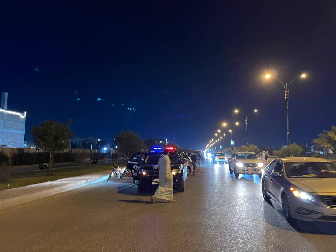 الرمادي قبل قليل: حادث تصادم بين “ريو” و”هيلوكس” يتسبب بإصابة 4 أشخاص