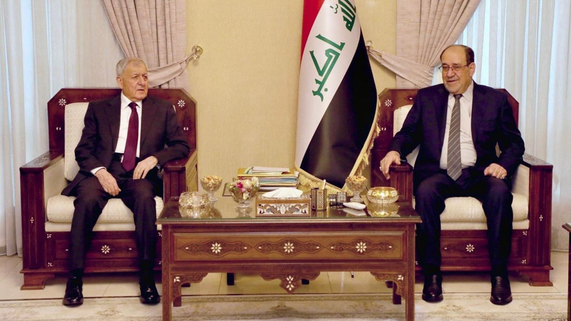 Al-Maliki, President Rashid emphasize ‘national unity’ amid ongoing ...
