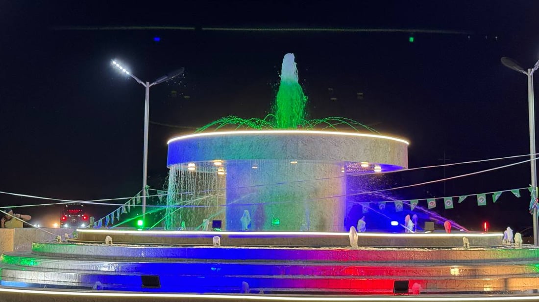 شارەوانی خانەقین شەوانی شارەکەی رووناکتر ده‌كاته‌وه‌