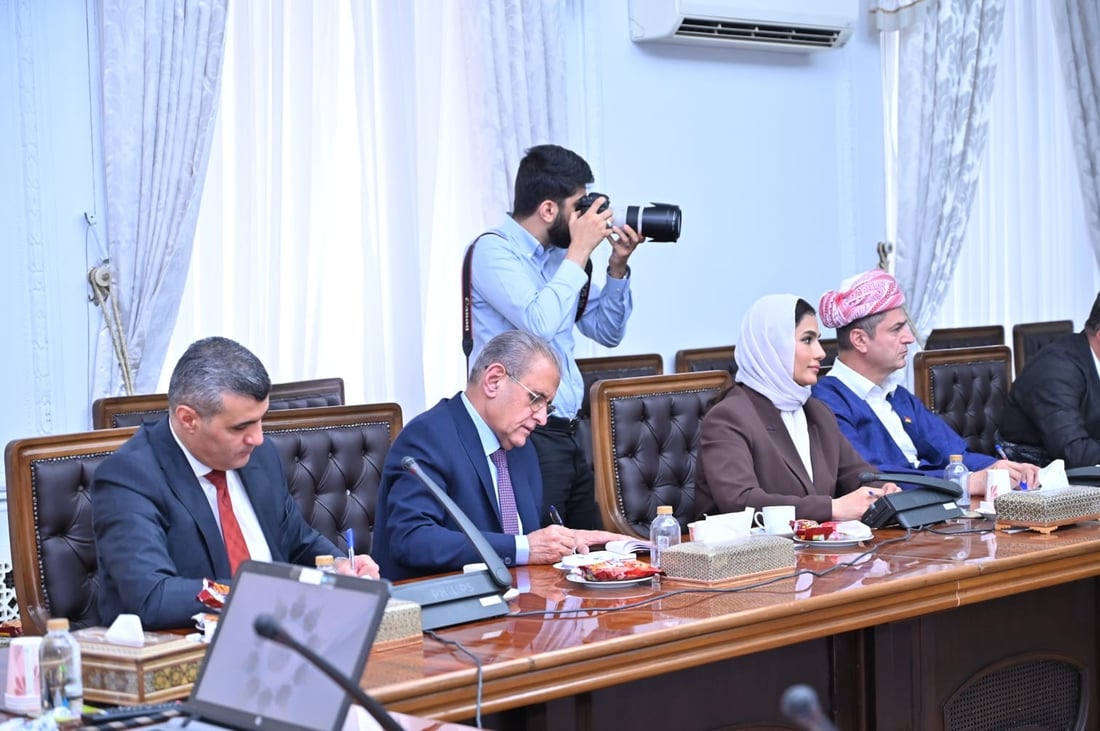 پارێزگارەکانى هەرێم و سەرۆک کۆمارى ئێران کۆبوونەوە