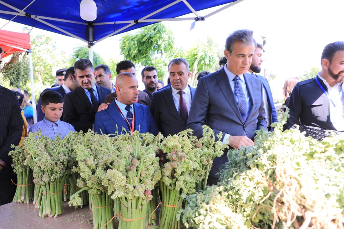 صور: سوران تستعرض أجمل نباتات الربيع في مهرجان شمال أربيل