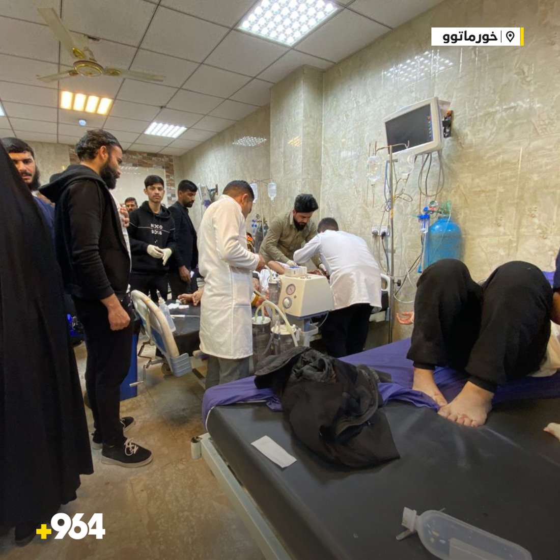 لە خورماتوو بەهۆی وەرگەڕانی پاسەکەیانەوە 13 کەس برینداربوون