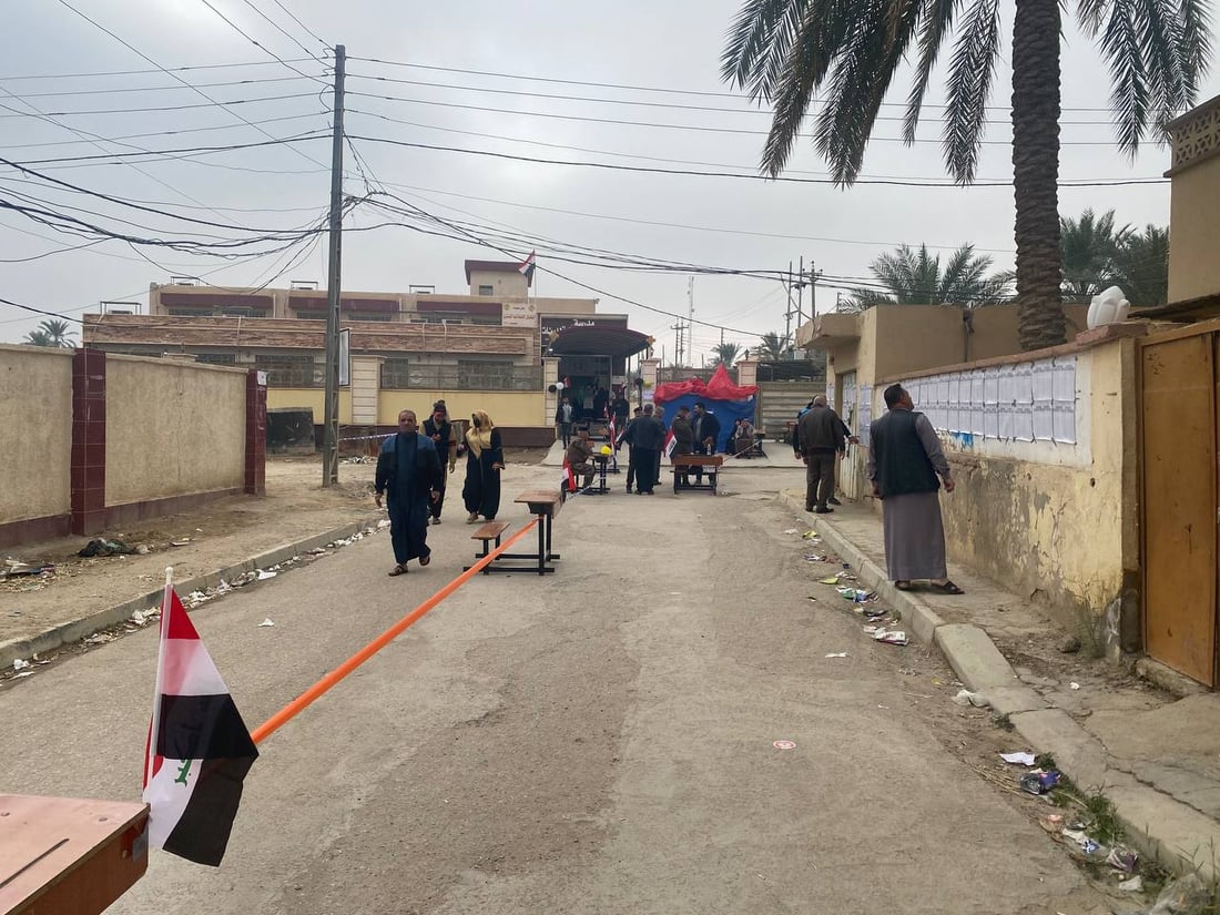 أعداد المشاركين خالفت التوقعات.. صور من يوم الانتخابات في هيت