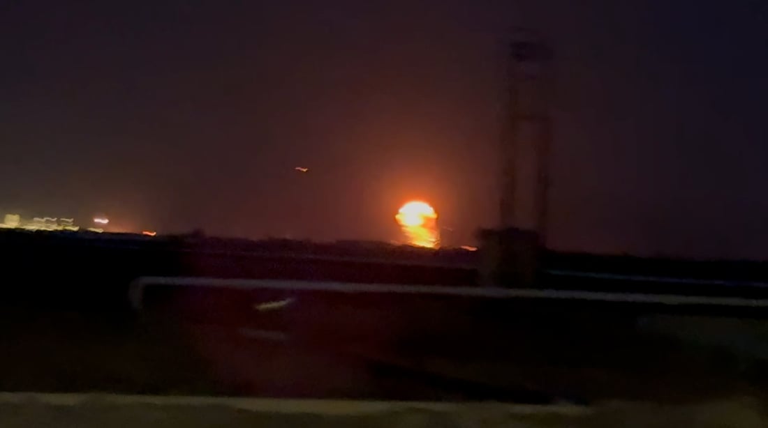 Iraqi air defenses shoot down nine drones targeting military sites in Dhi Qar and Basra