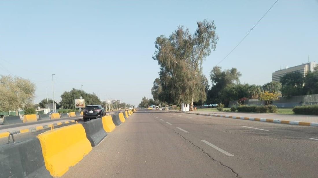 الجزء الأخطر في المنطقة الخضراء يثير القلق.. يتسبب بإرباك وفوضى للسائقين
