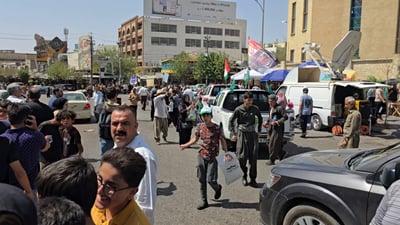 Crowds mark Prophet Mohammed’s birthday at Sulaymaniyah’s Grand Mosque