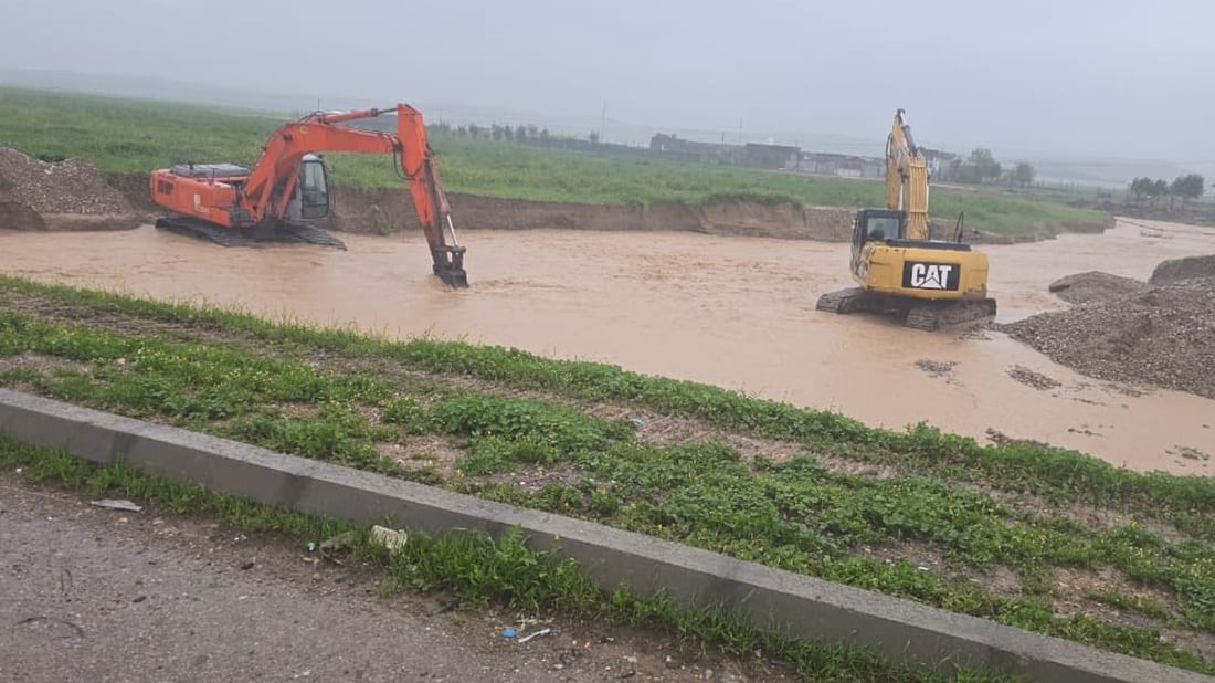 کارکردن لە چەمی سەیدە بەردەوامە بۆ رێگریکردن لە دروستبوونی ئاستەنگی هاتوچۆ