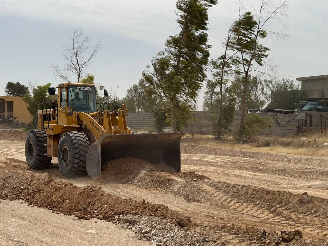 رێگای بەغدا لە خانەقین دەکرێت بە دووساید