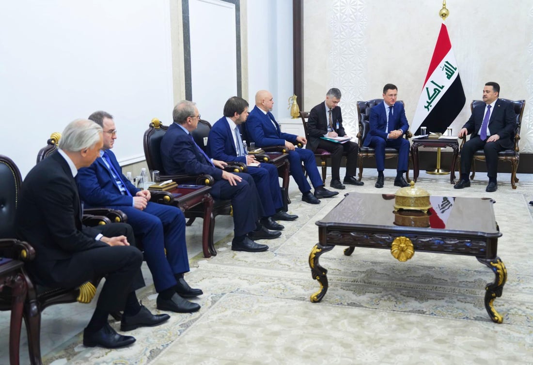 السوداني يؤكد على رغبة العراق بتطوير العلاقات مع روسيا