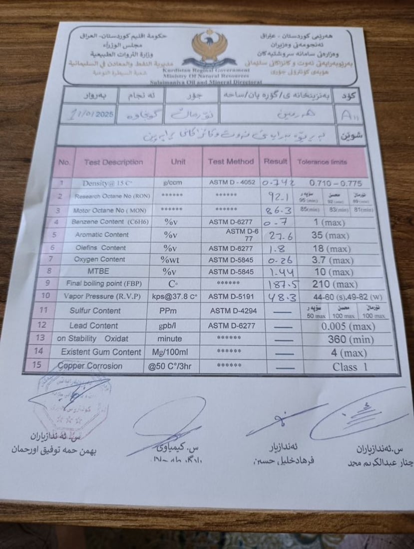  قایمقامیەتی پشدەر: سەرجەم جۆرەکانی بەنزین لە بەنزینخانەکانی سنوورەکە گونجاون
