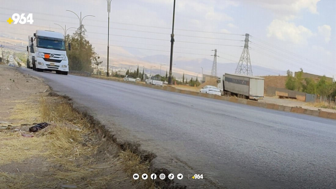 رێگەوبانی چەمچەماڵ: رێگە پڕ لە تاسەکەی بانی مەقان پینە دەکرێت