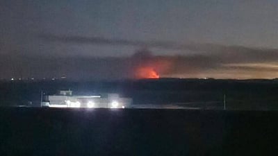 مسيرة انتحارية تستهدف مقراً للحشد الشعبي في سهل نينوى