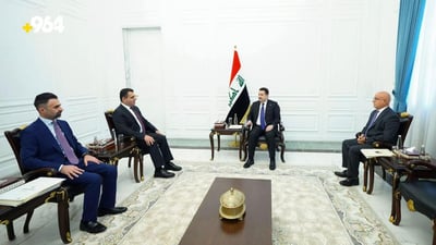 Sudani discusses healthcare services with Kurdish health minister